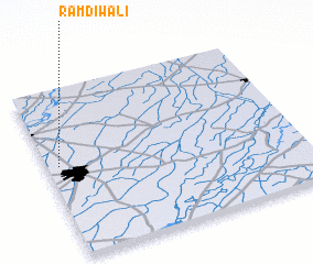 3d view of Rām Diwāli