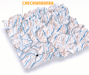 3d view of Chechiān Bānda