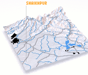 3d view of Shaikhpur