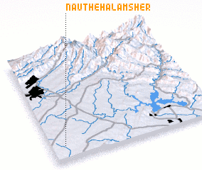 3d view of Nautheh Ālam Sher