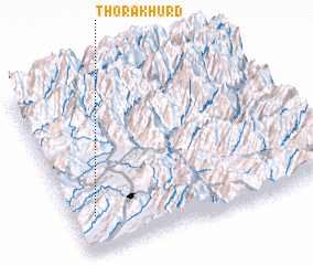 3d view of Thora Khurd