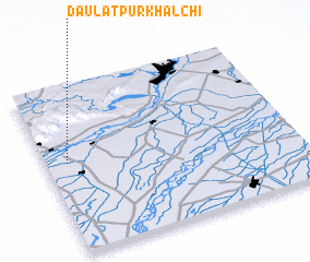 3d view of Daulatpur Khalchi