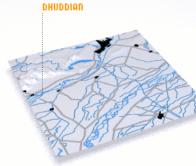 3d view of Dhuddiān