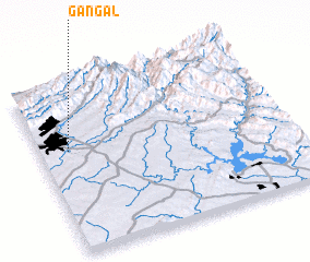 3d view of Gangāl