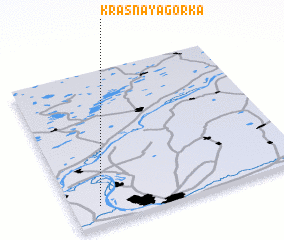 3d view of Krasnaya Gorka