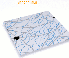 3d view of Jandanwāla