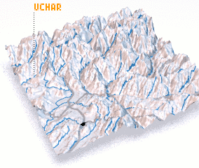 3d view of Uchār