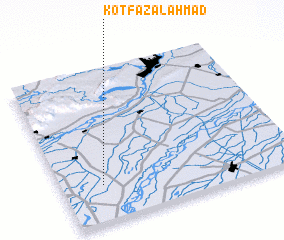 3d view of Kot Fazal Ahmad