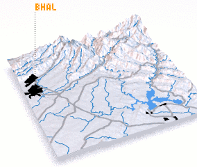 3d view of Bhal