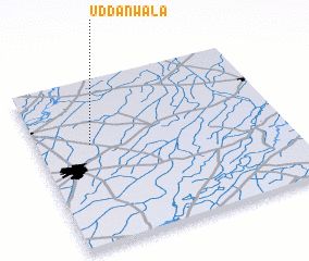 3d view of Uddānwāla