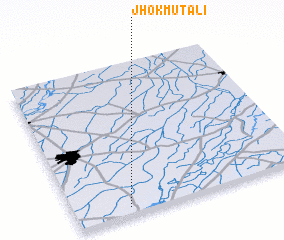 3d view of Jhok Mutāli