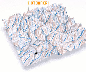 3d view of Kot Baneri