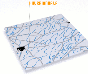 3d view of Khurriānwāla