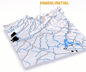 3d view of Kharāli Matiāl