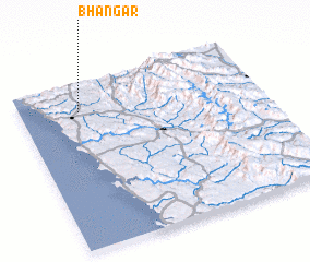 3d view of Bhāngar