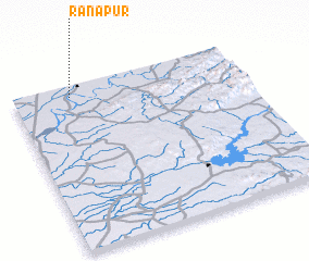 3d view of Rānāpur