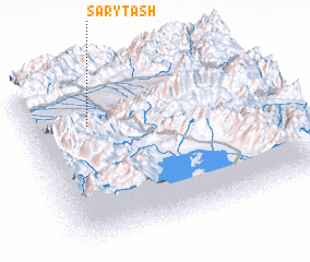 3d view of Sary-Tash