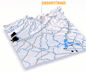 3d view of Dhok Pithiān