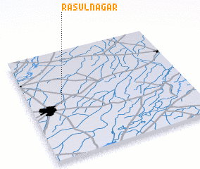 3d view of Rasūlnagar