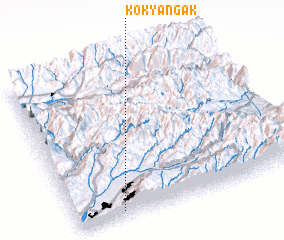 3d view of Kok-Yangak