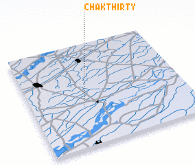 3d view of Chak Thirty