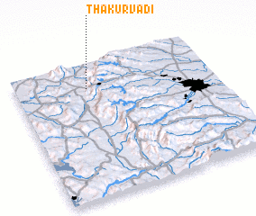 3d view of Thākurvādi