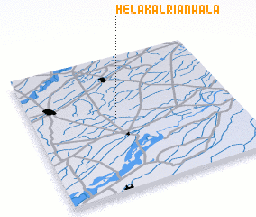 3d view of Hela Kālriānwāla