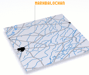 3d view of Marh Balochān