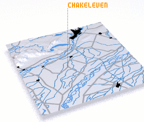 3d view of Chak Eleven