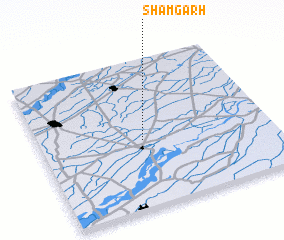 3d view of Shāmgarh