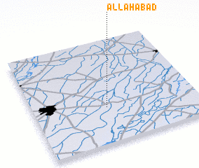 3d view of Allahābād