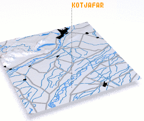 3d view of Kot Jāfar