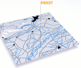 3d view of Pīr Kot