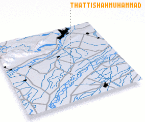 3d view of Thatti Shāh Muhammad