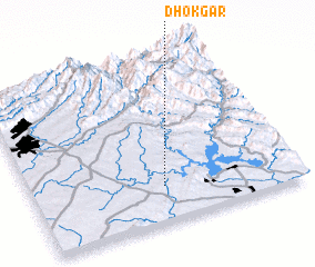 3d view of Dhok Gar