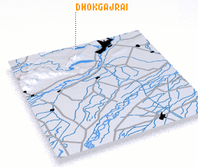 3d view of Dhok Gajrāi