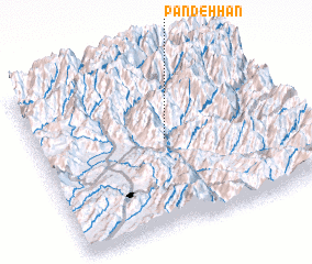 3d view of Pāndehhan