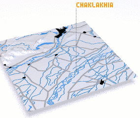 3d view of Chak Lakhia