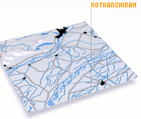 3d view of Kot Kānshi Ram