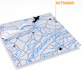 3d view of Kot Nawān