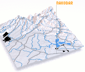 3d view of Nakodar