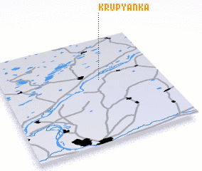 3d view of Krupyanka