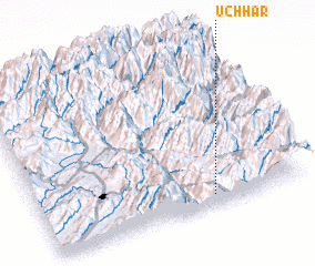 3d view of Uchhār