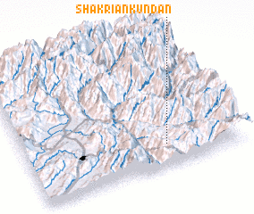 3d view of Shakriān Kundān