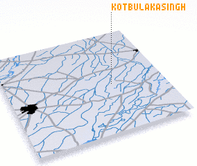 3d view of Kot Bulāka Singh