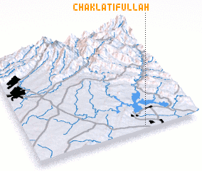 3d view of Chak Latifullāh