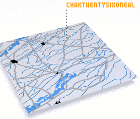 3d view of Chak Twenty-six-One A L