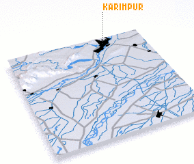 3d view of Karīmpur