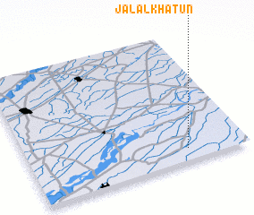 3d view of Jalāl Khātūn