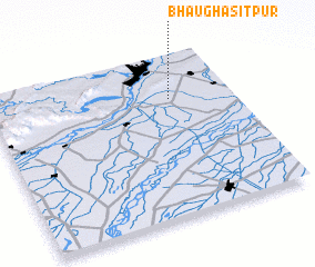 3d view of Bhāu Ghasītpur